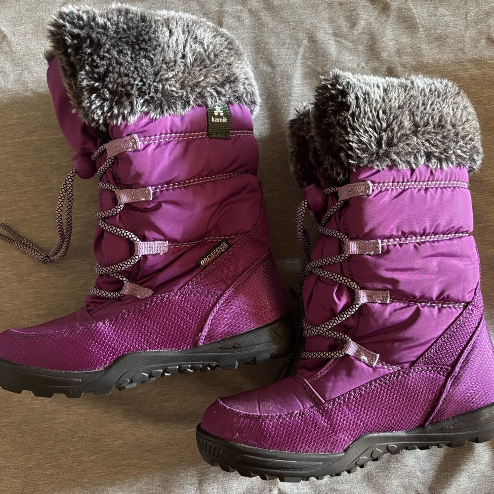 Kamik Purple Waterproof Winter Boots